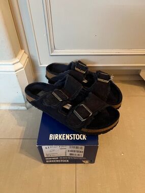 Birkenstock Arizona shearling sandals